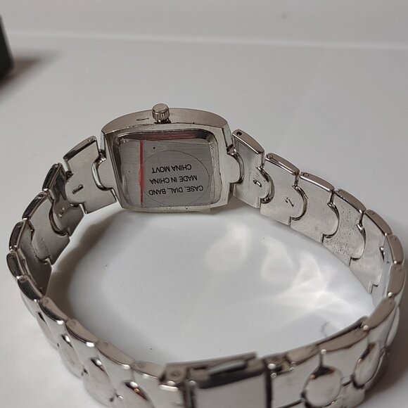 7.5 Inch Silver Tone With Black Dial Concepts Watch - Picture 4 of 13